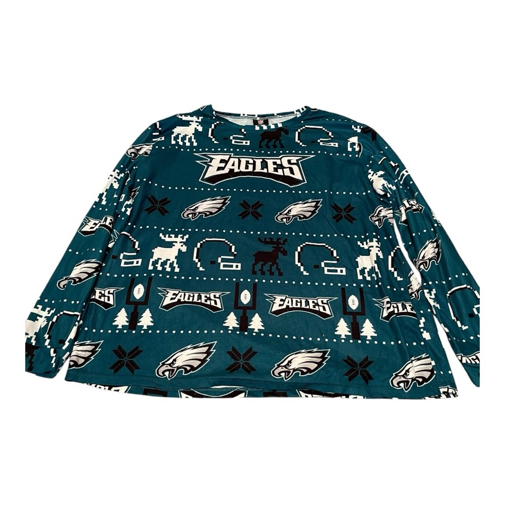 🎉Host Pick🎉 NFL Apparel Teal and White Sweater-super soft! - Picture 3 of 6